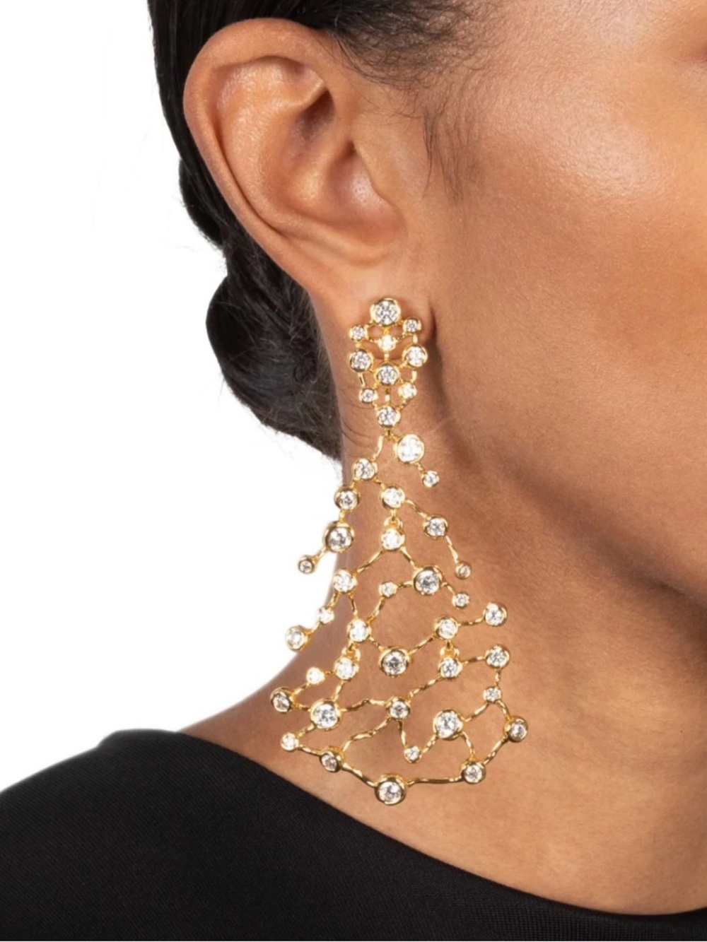 Alexis bittar Asterales Gold Large Celestial Earring